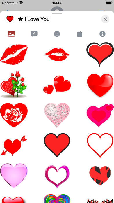 私はあなたを愛して • Stickers and Emojiのおすすめ画像2