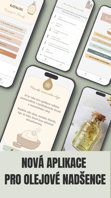 Screenshot #1 pour Přírodní esenciální oleje