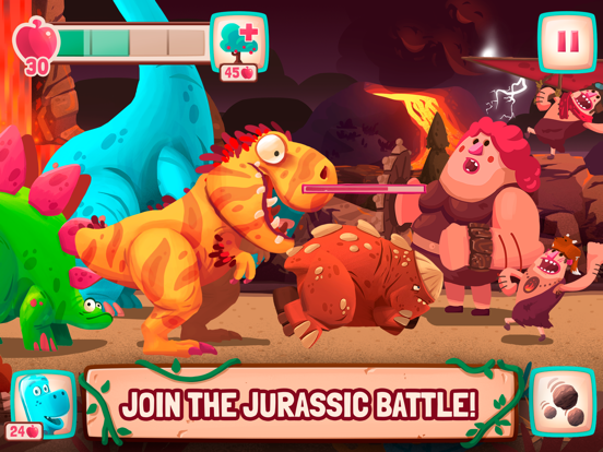 Dino Bash - Defend & Fight iPad app afbeelding 5