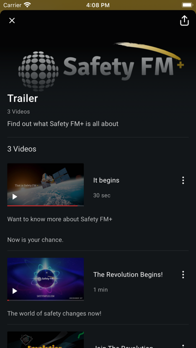 Safety FM+ Screenshot
