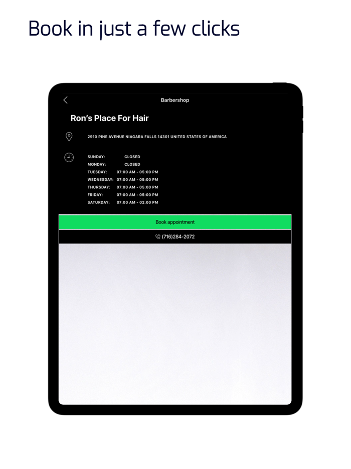 Ron’s Place For Hair