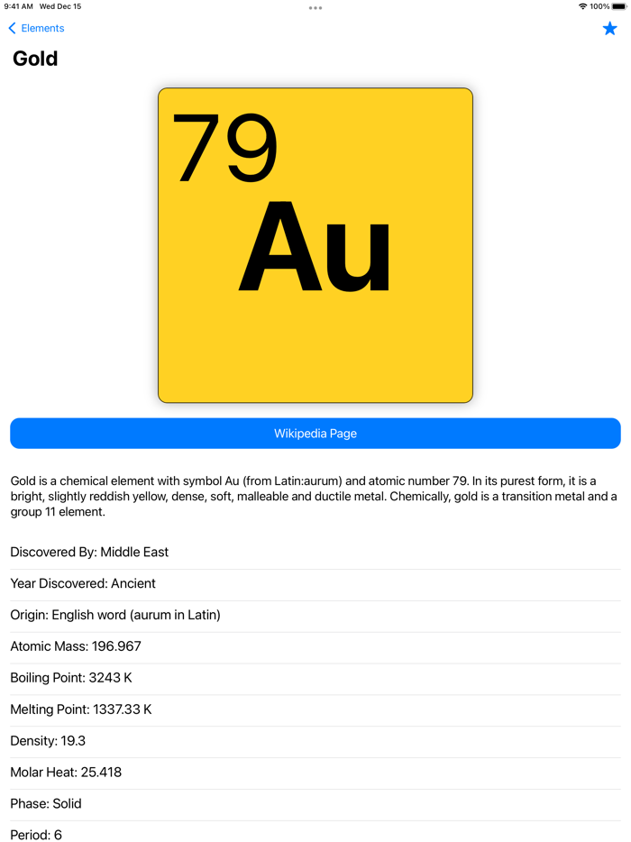The Ultimate Periodic Table