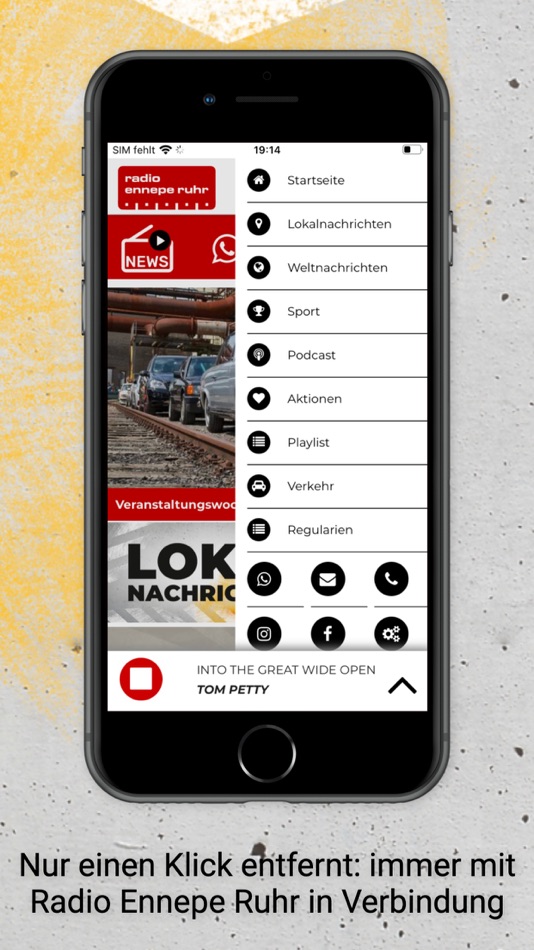 #3. Radio Ennepe Ruhr (iOS) 由: PFD Pressefunk GmbH