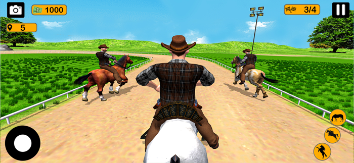 West Cowboy Rider Horse Games