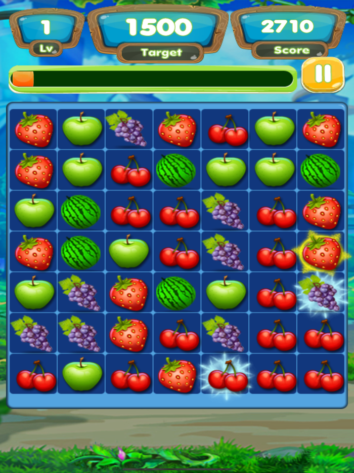 Candy Fruit Best Puzzle Game