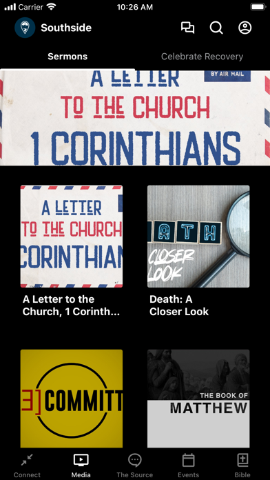 Southside Christian Church Screenshot