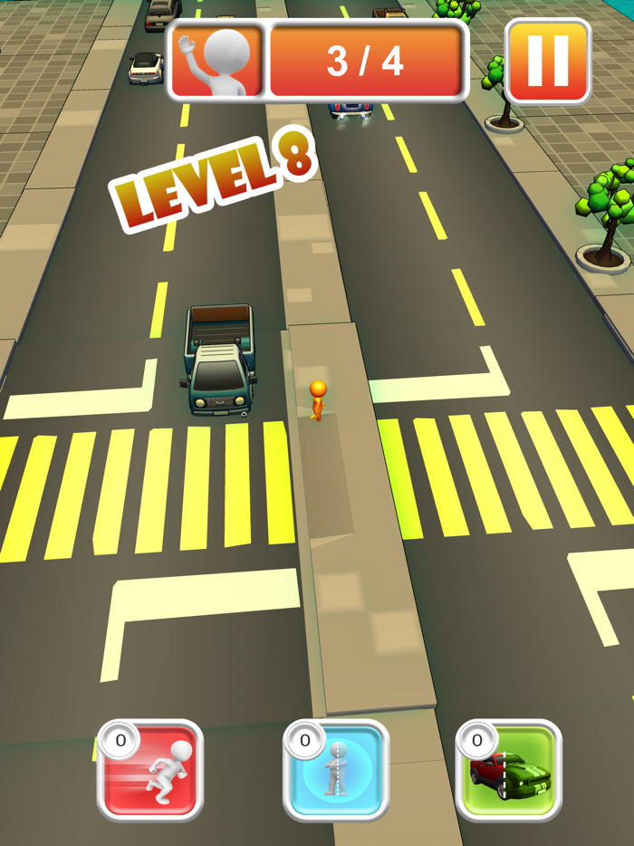 Stickman Road Crossing