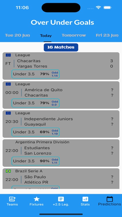 Over-Under Goals screenshot-5