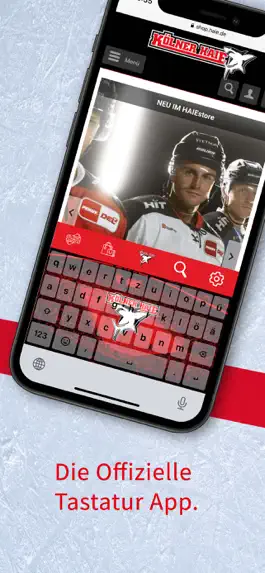 Game screenshot Kölner Haie Fan-Tastatur hack