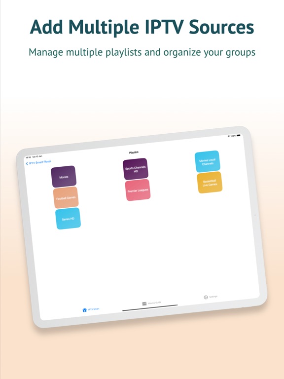 Putlocker - XCIPTV Player iPad screenshot 3 - Utilities app