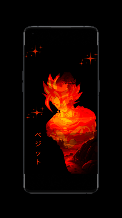 Wallpaper Aesthetic Black Screenshot