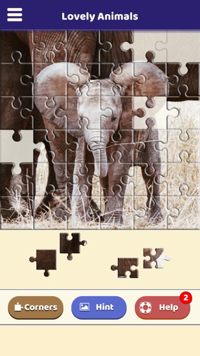 Lovely Animals Puzzle Screenshot