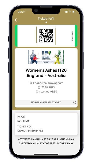 Hospitality Edgbaston Screenshot