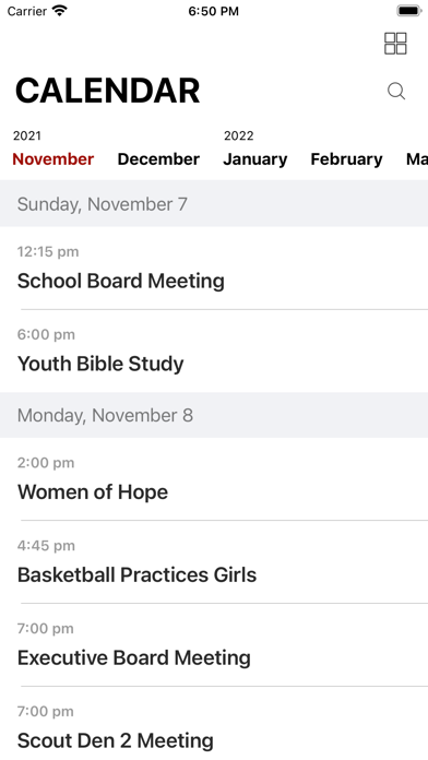 Timothy Lutheran Ministries Screenshot