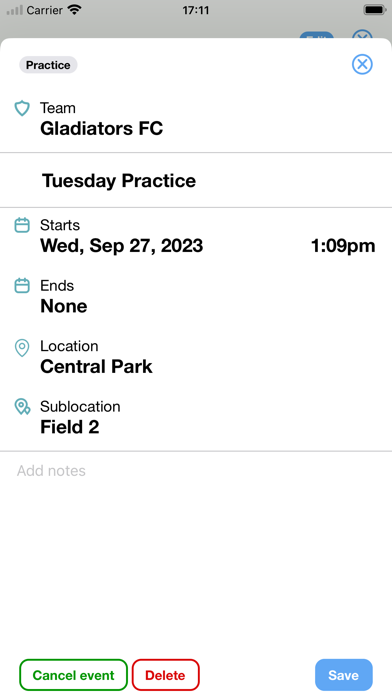 South Sound Lacrosse Screenshot