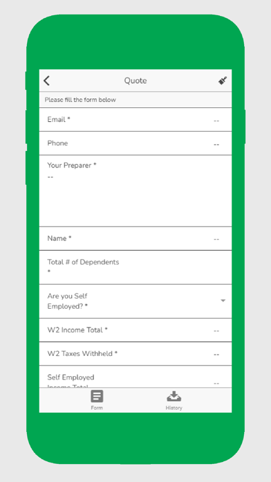 One Stop Taxes Screenshot