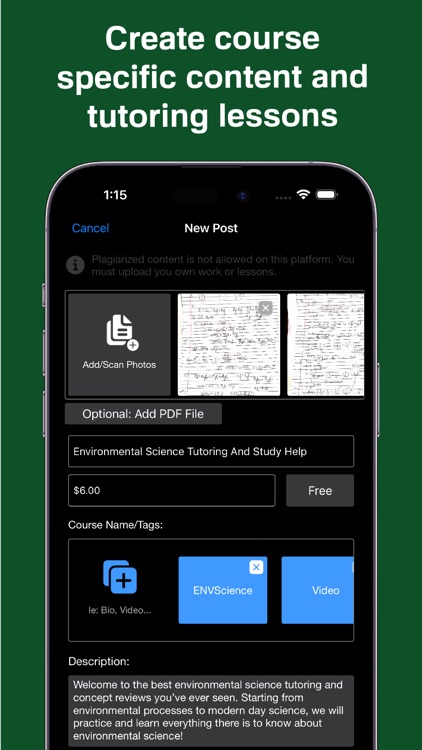 BidNote: Learn, Create, Earn