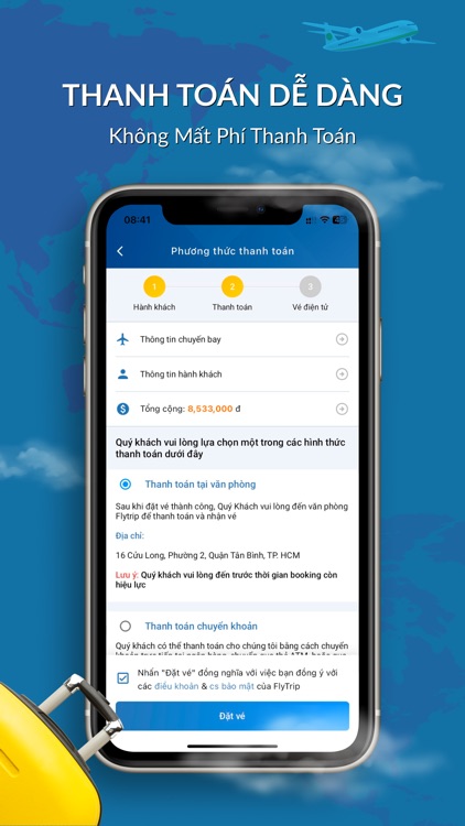 FlyTrip: Vé Máy Bay trực tuyến