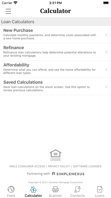 GO Home Mortgage Screenshot