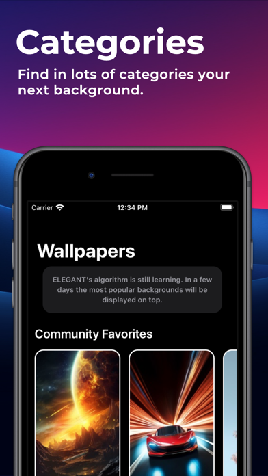 ELEGANT - Wallpapers Screenshot