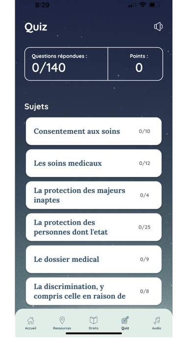DRSM Santé Mentale Screenshot