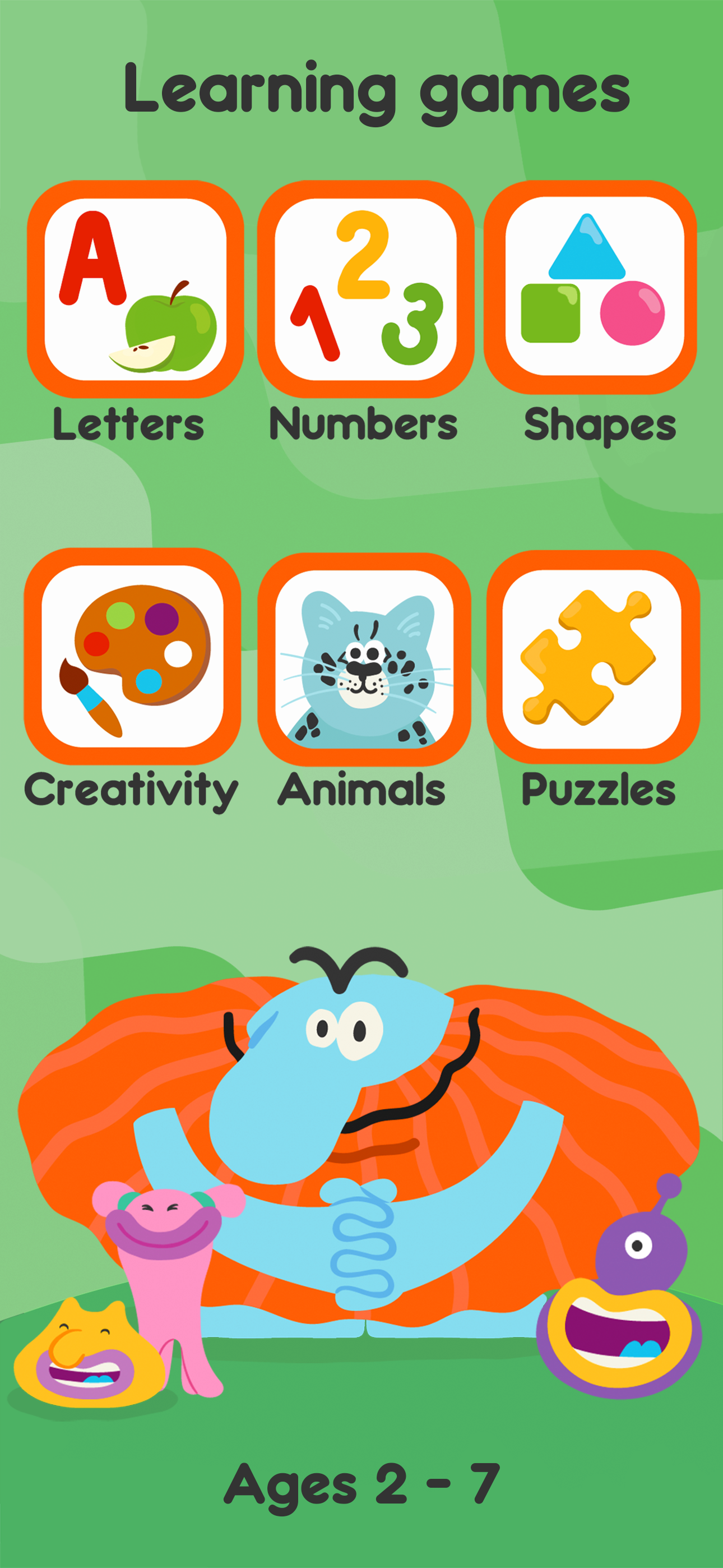 Learning games for Kids. Bodo