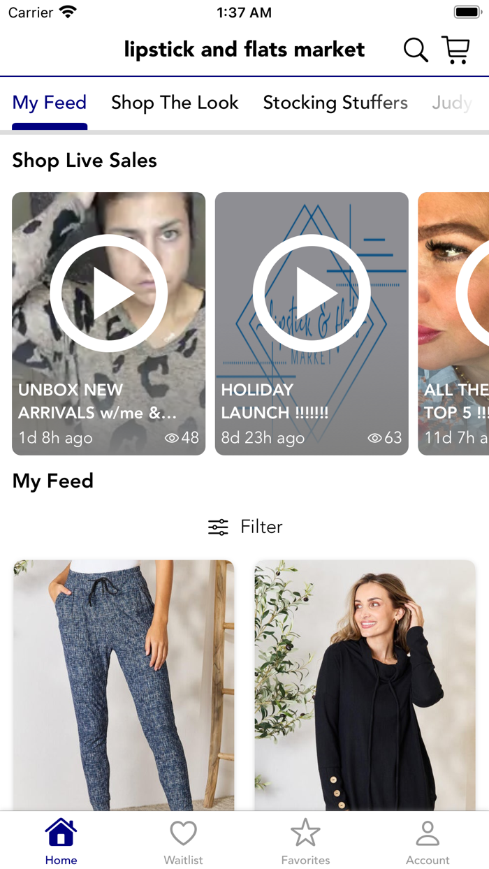 lipstick and flats market