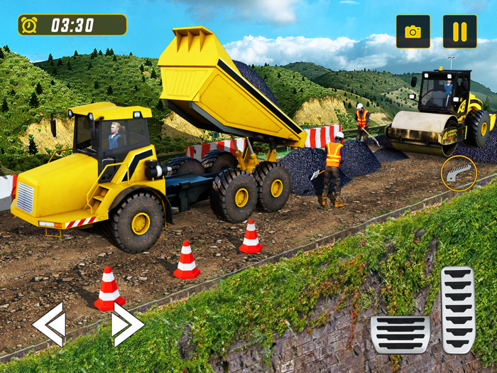 3D Road Construction Simulator
