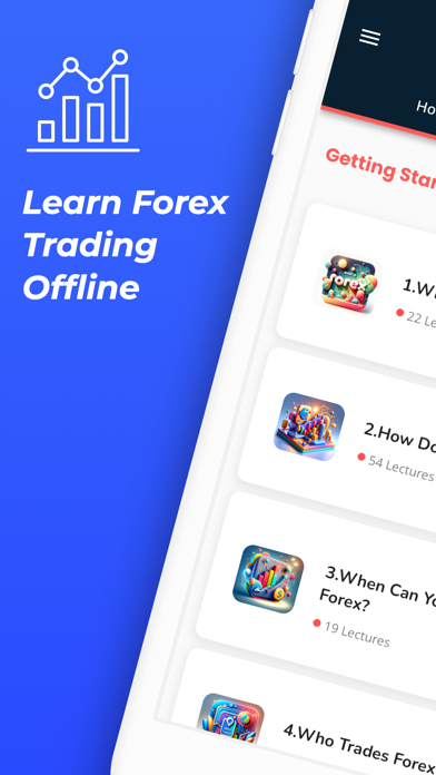 Screenshot #1 pour Learn Forex Trading Offline