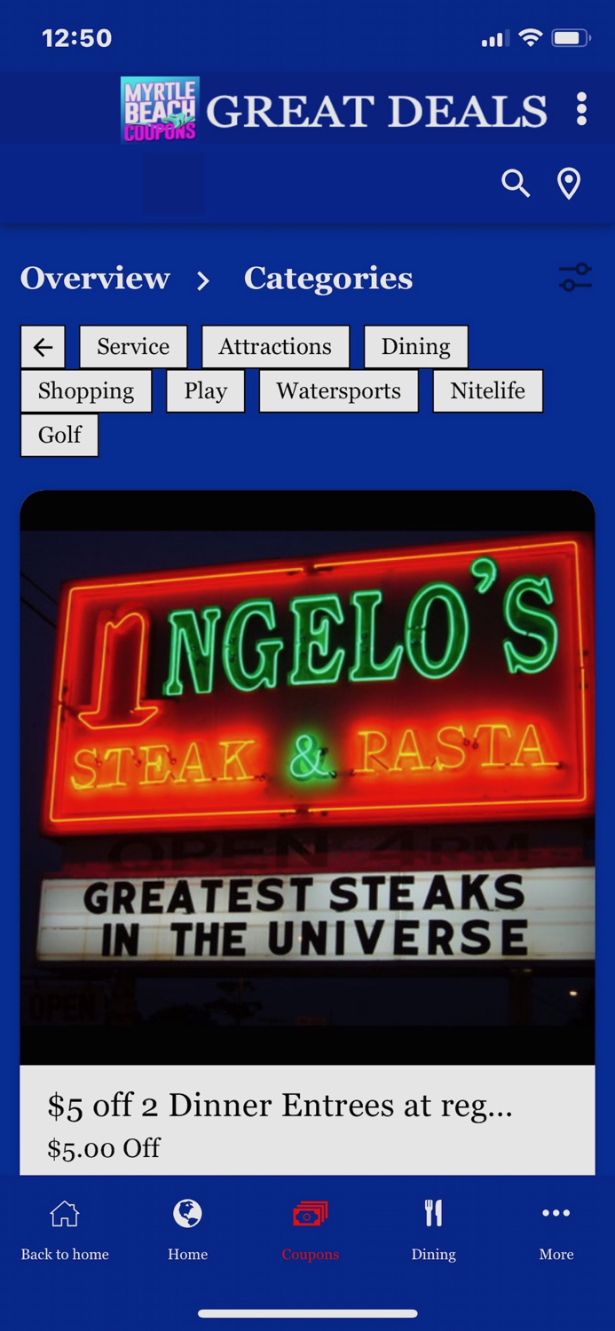 Myrtle Beach Coupons