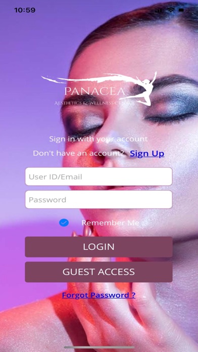Panacea Aesthetics Screenshot