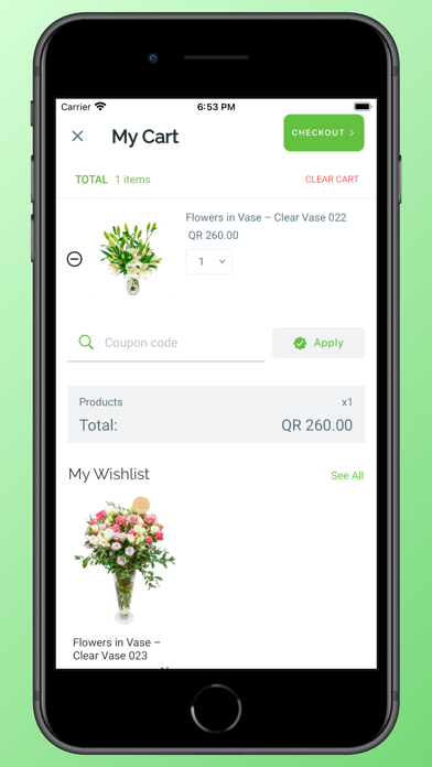 Floral Garden Qatar Screenshot