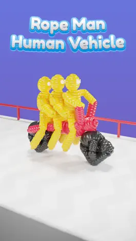 Game screenshot Human Vehicle: Rope-man 3d run mod apk