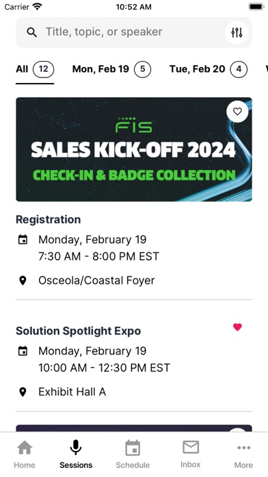 FIS SKO Orlando 2024 Screenshot