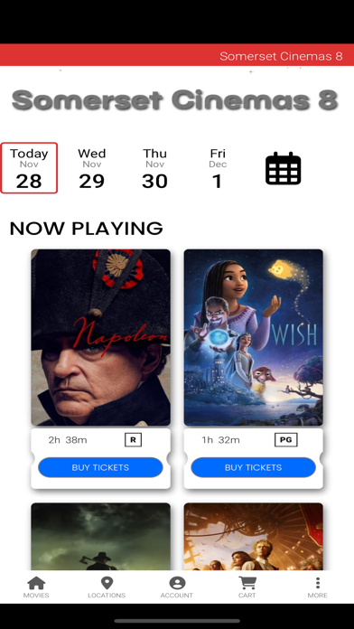 Somerset Cinemas Screenshot