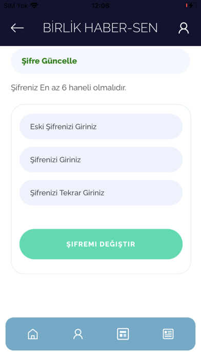 Birlik HaberSen Dijital Kimlik Screenshot