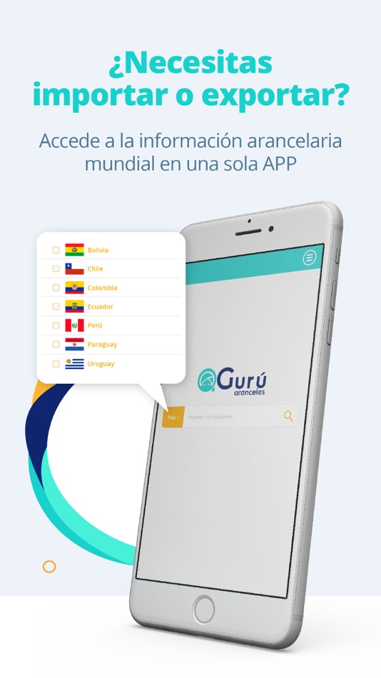 #1. Gurú Aranceles (iOS) 由: QUALITYSOFT INNOVATIVE SOLUTIONS Q.S.S. CIA. LTDA