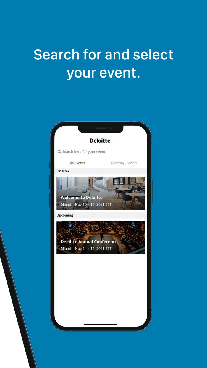 Deloitte Meetings and Events