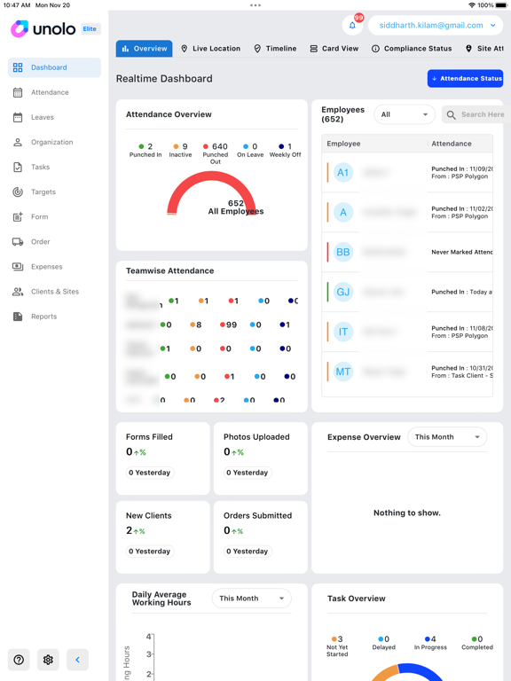 Screenshot #4 pour Unolo Admin
