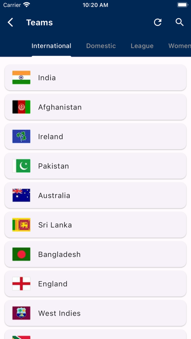 Cricket League Live Score 2024 Screenshot