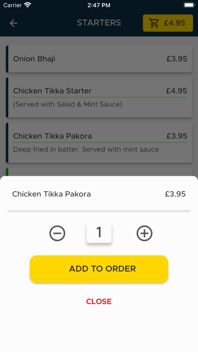 Seghill Tandoori Screenshot
