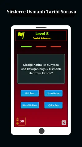 Game screenshot Osmanlı Bilgi Yarışması Oyunu mod apk