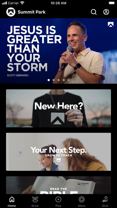 Summit Park Church Screenshot