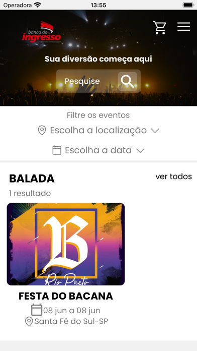 Banca do Ingresso Screenshot