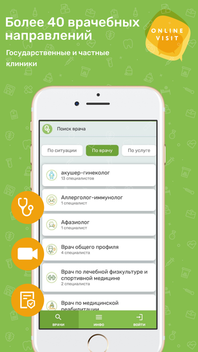 Online Visit Screenshot