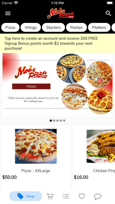 Moe's Pizza Screenshot