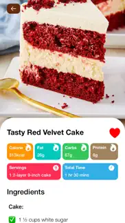 cake recipes offline iphone screenshot 1