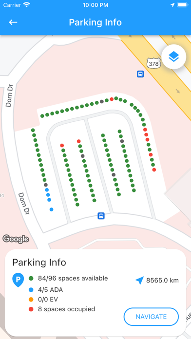 Dorn VA Parking Screenshot