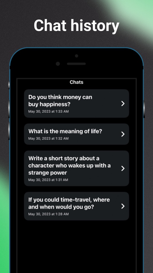 #6. Character AI chatbot assistant (iOS) 由: Alejandro Rodriguez Uson