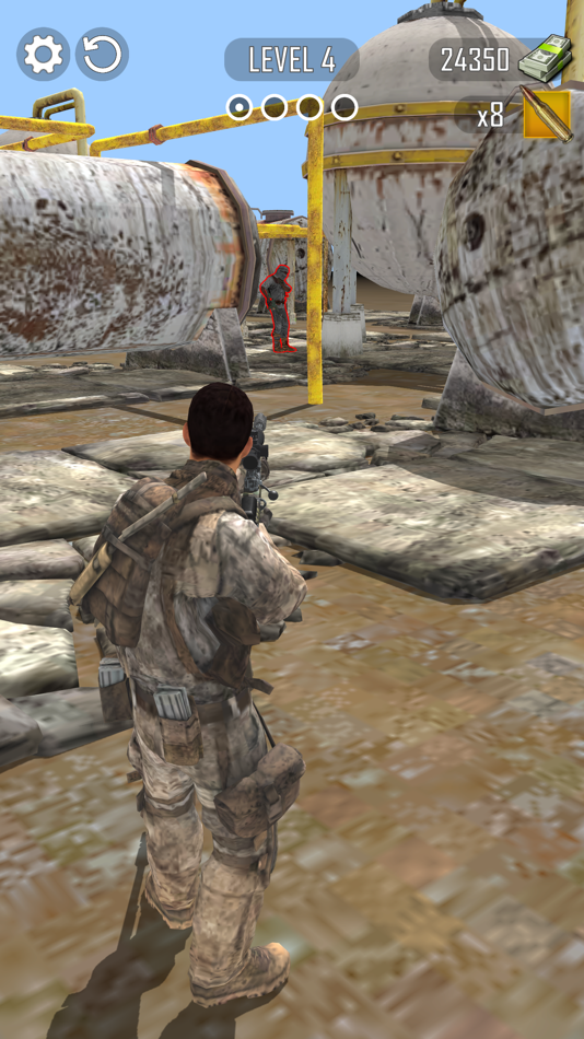 #2. American Sniper 3D (iOS) 来自: TapNation
